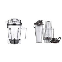 바이타믹스 Aer 디스크 용기 컨테이너 48oz, 컨테이너 + 개인 컵 어댑터