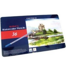 초2생일선물 36색 세르지오 수채색연필