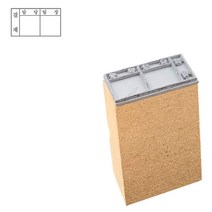 [진짜 고무인은 회색] 고무인닷컴 주문 제작 MDF 나무 원목 고무인 도장 2칸 결제방 결재방 다양한 맞춤 제작 스탬프 만들기 스템프 명판 고무도장