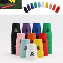 스피드 스포츠 게임 스택스 순발력 테스트 스태킹 컵쌓기 12P, 오렌지12p