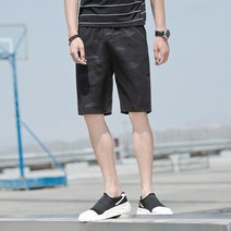 베이직클로즈 남성 5부 밀리터리 지퍼반바지 조거팬츠츄리닝 짐웨어