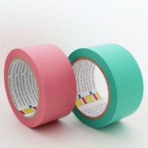 3M Q 마스킹 와시 테이프 25mm x 50M 고급용/종이테이프, 02. Q 와시핑크: 25mm x 50M