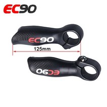 카본핸들바 EC90 로드 산악자전거 핸들바 익스텐디드 바 엔드 탄소섬유 소형 보조 잠금 링 사이클링 액세서리 소재, [02] 125mm