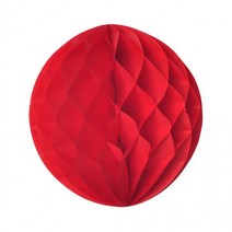 파티궁 허니컴볼 20cm, 6개, 레드