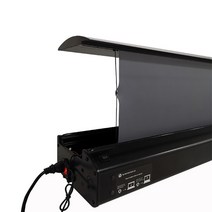 전동스크린 캠핑용 대형 윤씨네 액자형 MIVISION 초단초점 프로젝터용 HDTV 포맷 전, 8.150 인치