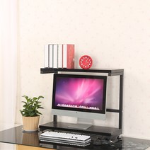 책상 모니터 디스플레이 선반 거치대 노트북 프린터 랙, 70x26.5x60