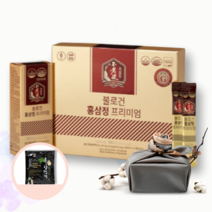 대동고려삼 불로건 홍삼정 프리미엄 스틱 10ml x 30포 +마스크증정, 1박스