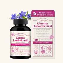 생리영양제 보라지감마리놀렌산 보라지오일 보라지유 생리전증후군 생리통 PMS 영양제 뉴트리랩스 60캡슐, 1개, 60정