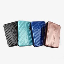 도닉 라켓케이스 사각 하드케이스 4가지색상, 카본블랙