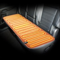 카모아 온돌 차량용 열선시트&온열매트, 온돌 뒷좌석 온열매트(A타입-12V)