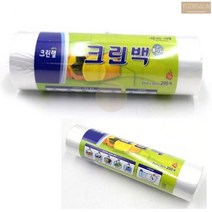 가정용 일회용 위생 비닐 봉지 봉투 롤 백 200매 중형 25X35CM, 기본