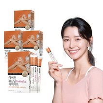 내츄럴플러스 권나라 에버핏 유산균 다이어트 14포 모유유래 가르시니아, 4개
