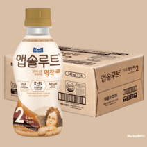 앱솔루트 명작 분유 액상 2FL 2단계 240ml x 24개 (1박스), 2단계(6~12개월) 니플미포함
