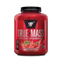 트루매스 2.54 kg 딸기 BSN 탄수화물 게이너 BCAAs 비에스엔 미국직구, 1개