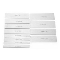 내경 측정기 보어게이지최고의 6 쌍 12 개 병렬 패드 게이지 블록 합금강 CNC 밀링 세트 120mm x (10-35Mm), 한개옵션0