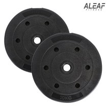 아리프 플렉스 원판 10kg set 2개입 덤벨 홈짐 홈트, 단품
