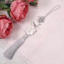 105번 한복노리개 도자기꽃 노리개 아동 여아 남아 아기 아가 돌잔치 백일 향대 브로치 장신구 소품 악세사리