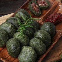 [떡미당] 밥알쑥찹쌀떡 식사대용 영양간식 무주 청정고랭지 무농약 쑥떡 600g, 1개