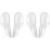 일본직발송 6. Phoenixsole [Phoenix] 발뒤꿈치용 깔창 [편평발교정·신발떨림방지] 저반발 쿠션소재충격흡, One Size_투명 2족, One Size_투명 2족, One Size_투명 2족