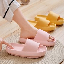 족저근막염 슬리퍼 여성 쿠션 있는 발편한 신발 조리원 무중력 슬리퍼 발안아픈 실내화 거실화, 그린