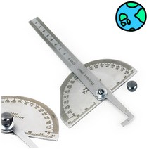 위천일 분도기(180도/10CM) 각도기 제도용품 목공도구 각도측정
