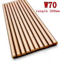 W70Cu30 텅스텐 구리 막대 전극 바 넣어 전기 W70 합금 좋은 스파크 길이 200mm, [03] 2mm, 03 2mm, 03 2mm