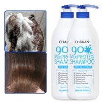 [착한팩토리] 밀크단백질90 고농축 샴푸 1 000ml 2개, 단품