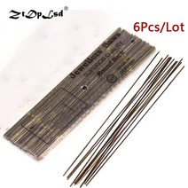 전기드릴판금절단기 6pcs 130mm 다이아몬드 와이어 톱 블레이드 커터 보석 금속 절단 지그 블레이드 목공 손 공예 도구 스크롤 나선형 치아, 6번, 6개
