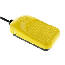 발판스위치 풋스위치 페달스위치 KG오토 Foot Switch, KG-FS10 알루미늄 노란색