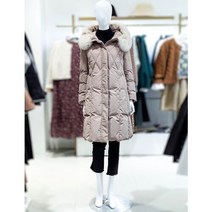 기타 [AK PLAZA][ab.fz] 폭스카라후드 구스롱패딩 (AFW4FF-D6K)
