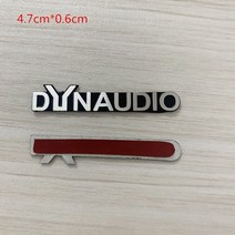 다이나오디오 용 100pcs 금속! 200pcs JBL-FOCAL 하만/카돈 자오선 펜더 하이파이 스피커 오디오 배지, 다인오디오 47MM_100개