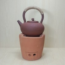 화목 난로 갬성 소형 숯불 화로 가정용 업소용 우드스토브 캠핑 훈제 미니, 소로+연봉사탕 800ML