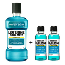 리스테린 쿨민트750ml+100ml 대용량 구강청결제 구취제거 가글 가그린, 1세트