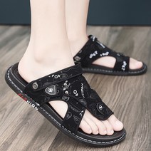 미니멀 특이한 캐주얼 패턴 여행 태국 해운대 남성 세련된 남자 비치 쪼리 유니크