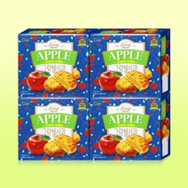 CW 청우 그랑쉘 사과 195g x 4개 / 쿠키 군것질, 없음