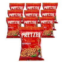 삼진씨엔에프 미니프레첼 매콤한비프맛 85g, 10개