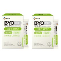 CJ 온가족 바이오코어 장건강 데일리 유산균 30포x2 총60포