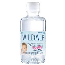 waterlime 와일드알프 베이비워터 먹는샘물 지하암반수 250ml, 22개