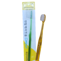 덴탈e케어칫솔C 교정V컷 1개 일반모M 미세모S R(가운데나옴) 택일 국내OEM 치과납품용교정칫솔, V컷 미세모