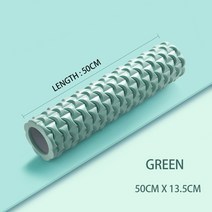 요가 폼 롤러 필라테스 스트레칭 기둥 할로우 기둥 체육관 피트니스 마사지 그리드 트리거 포인트 요법 육체적 운동, 상아