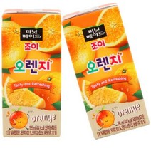 미닛메이드 조이 오렌지 195ml 32팩 주스 음료수, 상세페이지 참조, 상세페이지 참조