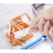 2021년 신형 주방 방수 라벨지 식품 날짜 라벨 스티커 2종류 (125매 대용량), 블루