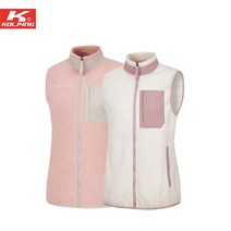 콜핑 GD01 여성폴리스조끼 부클 보온 베렐 KRV0764W