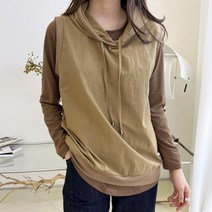 가을 여성 골프 바스락 후드 조끼 바람막이 아노락 여자 상의 추천상품! 8 color