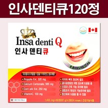 인사덴티큐 120정, 1개
