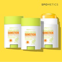 2+1 스포메틱스 투명 선스틱 자외선차단제 SPF50+