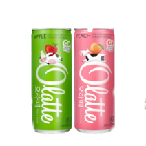 오라떼 피치+애플 240ml 혼합 패키지, 피치12입+애플18입