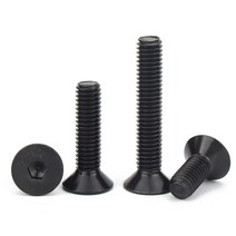 타이어나사 볼트 캡 호환M1.6 M2 M2.5 M3 M4 M5 M6 M8 M10 육각 홀 붙이 평평한 머리 나사 탄소강 볼트 기, 05 M4 (20pcs)_06 10mm
