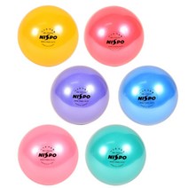니스포 리듬 체조 공 5인치 키즈 볼 약 240g, 퍼플