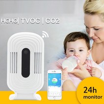 복합가스측정기 검출기 co2 미터 pm2.5 공기 품질 모니터 테스터 가스 HCHO TVOC 온도, 한개옵션0